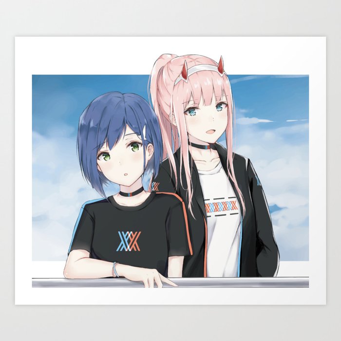 Zero Two And Ichigo Wallpaper For You Zero Two And Ichigo Wallpaper For You