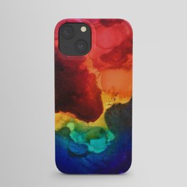 Fluid Rainbow iPhone Case