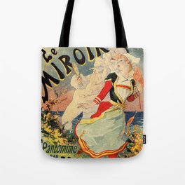 French belle epoque mime theatre advertising Tote Bag