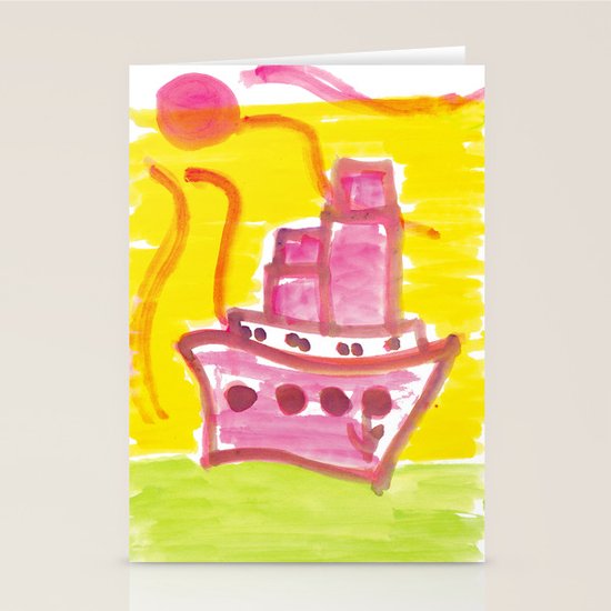 Ship Stationery Cards