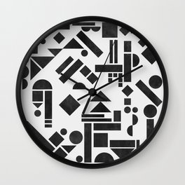 Geometry 1 Wall Clock