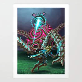 The Legend Of Zelda Art Prints Society6