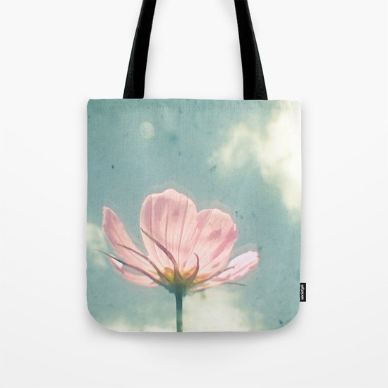 Pink Cosmos Tote Bag