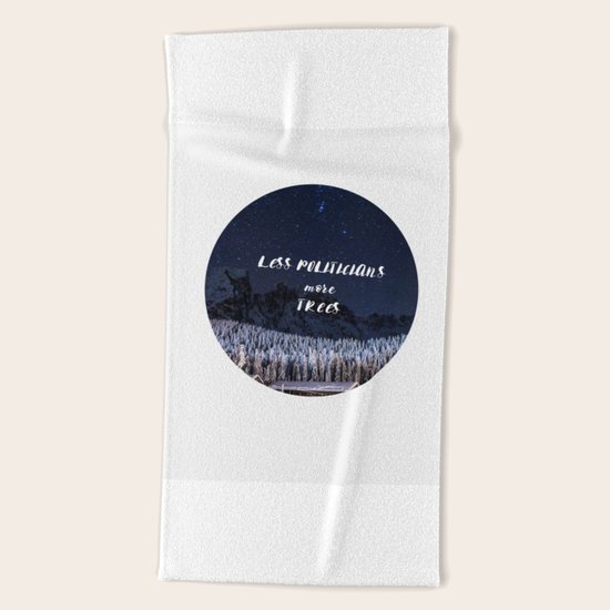more trees Beach Towel