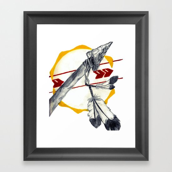 Spear 1 Framed Art Print