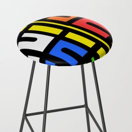 Stained Glass Bar Stool