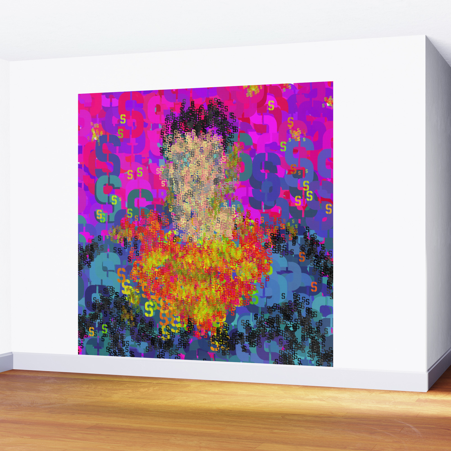 Superhero Type Art Comics Sm Wall Mural By Notsniw Society6