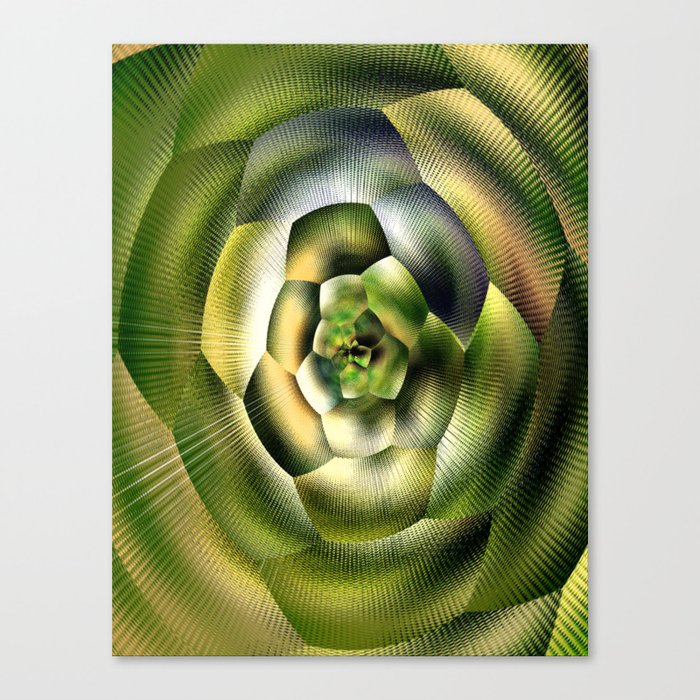 Abstract flower  Canvas Print