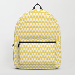 Retro Outdoor Party Yellow Backpack