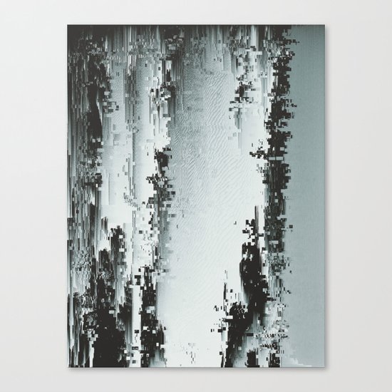 Silver Deposits Canvas Print