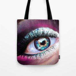 Eye love glitter Tote Bag