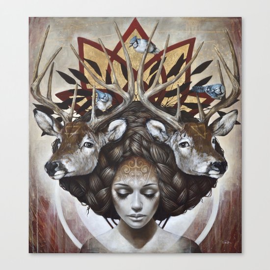 Douceurs de Virginie Canvas Print