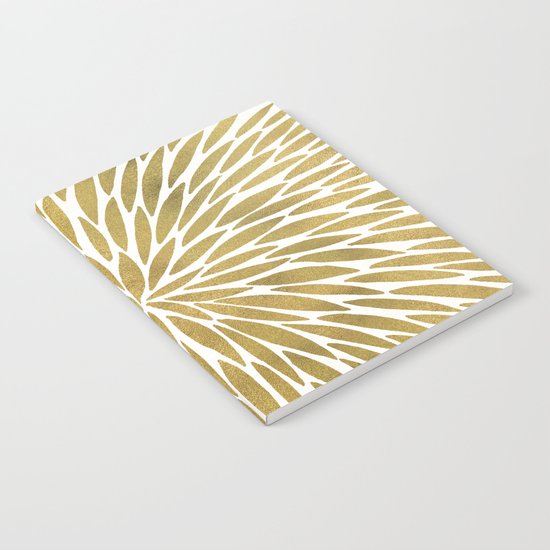 Golden Burst Notebook