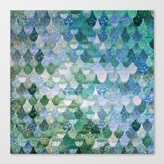 REALLY MERMAID OCEAN LOVE Canvas Print