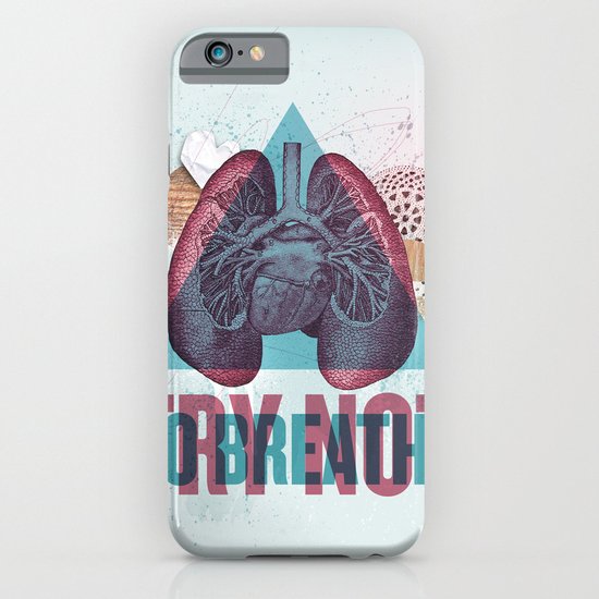 TRY NOT TO BREATHE iPhone & iPod Case