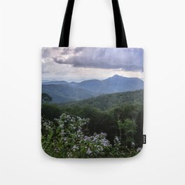 Smoky Mountain Wildflower Adventure - Nature Photography Tote Bag