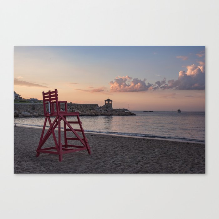 Front Beach After Hours Canvas Print