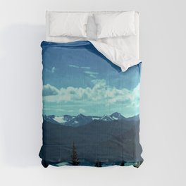 Photo of Alaska Mountains Comforter