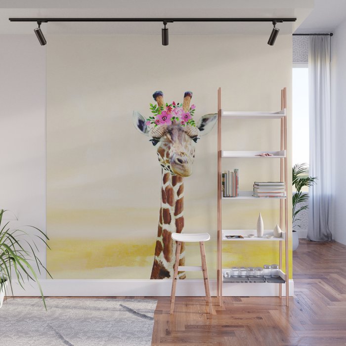 Giraffe Wall Mural