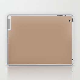 AESTHETIC BROWN SOLID COLOR Laptop Skin