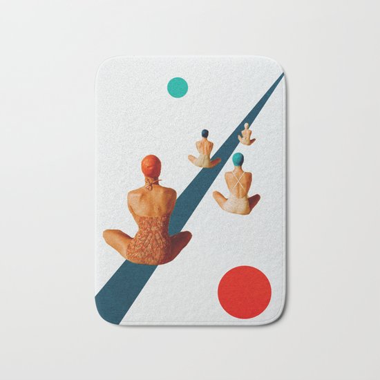 summer is ending Bath Mat