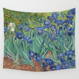 Irises, Vincent Van Gogh Wall Tapestry