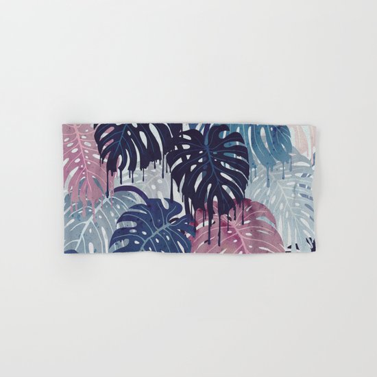 Monstera Melt Hand & Bath Towel