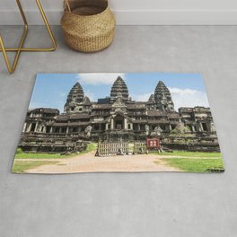 Angkor Wat East Entrance, Cambodia Rug