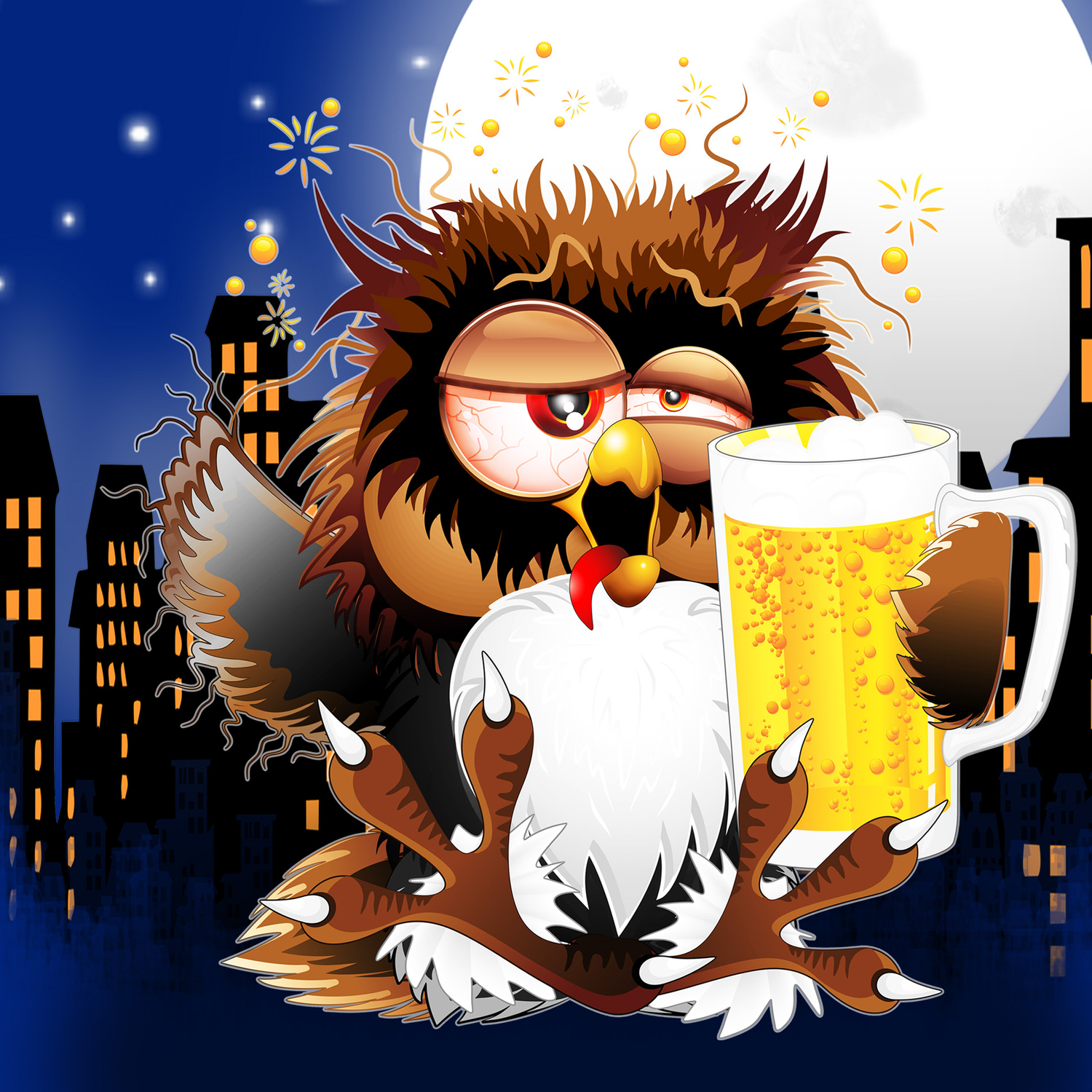 Drunk Owl With Beer Funny Character Leggings By Bluedarkatlem Society6 Animals/wildlife buildings/landmarks backgrounds/textures business/finance education food and drink health care holidays objects industrial art nature people religion science technology. drunk owl with beer funny character leggings by bluedarkatlem
