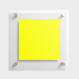 Yellow Floating Acrylic Print