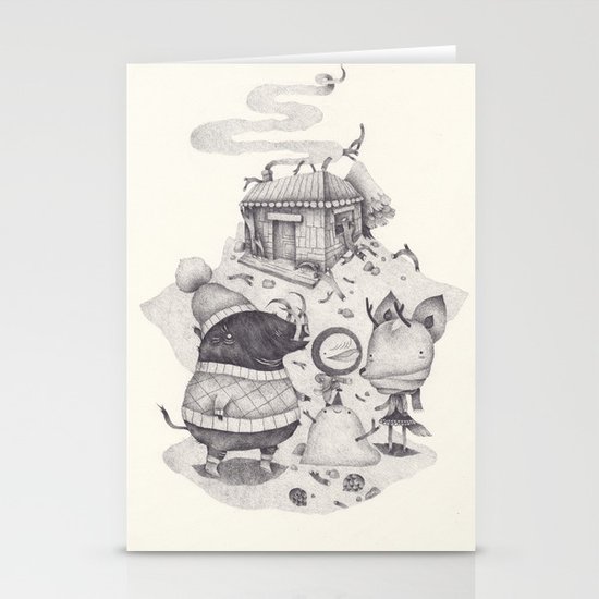 neige Stationery Cards