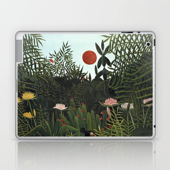 Forest Jungle Sunset Laptop & iPad Skin