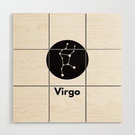 Virgo Wood Wall Art