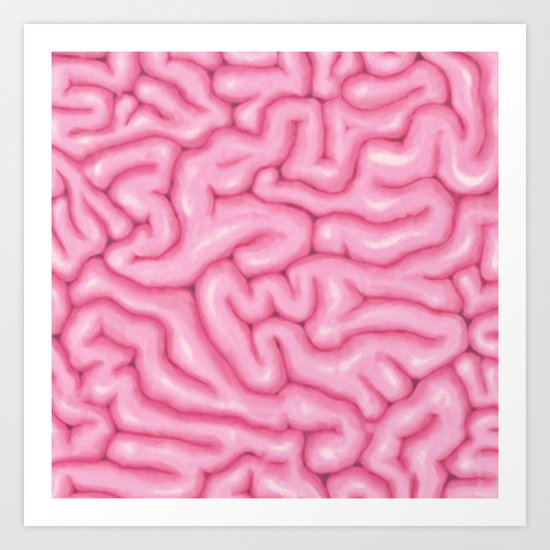Brain Art Print