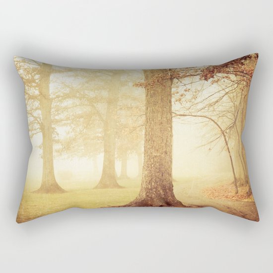 I Heard Whispering in the Woods Rectangular Pillow
