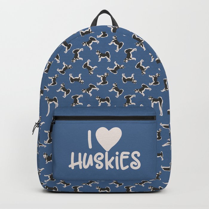 Alaskan Husky Dog Backpack