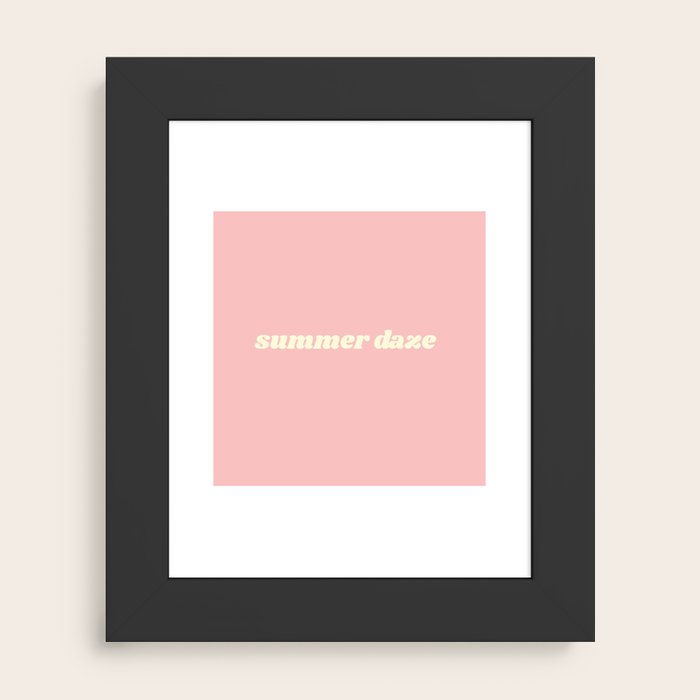 Framed Art Print