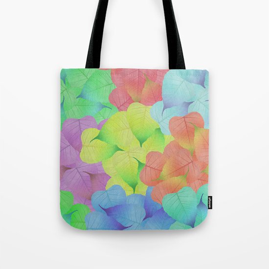 Leaf Pattern Tote Bag