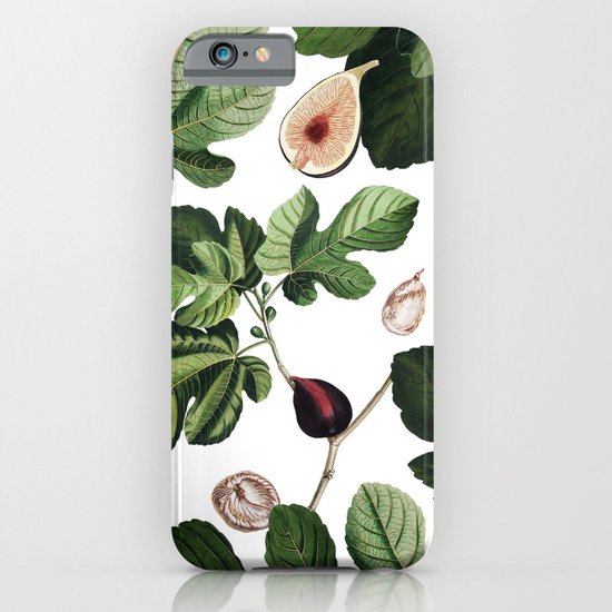 Figs White iPhone & iPod Case