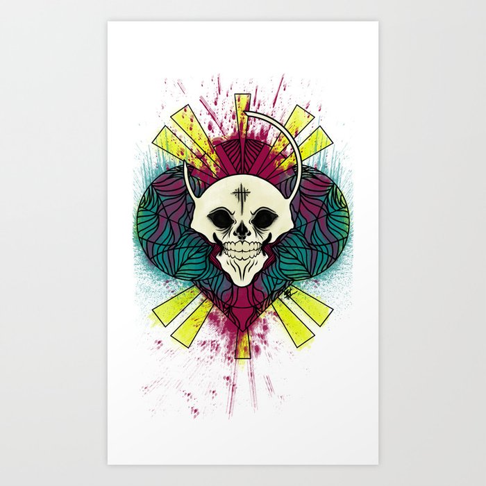 The Beauty of Color and the Strange Art Print