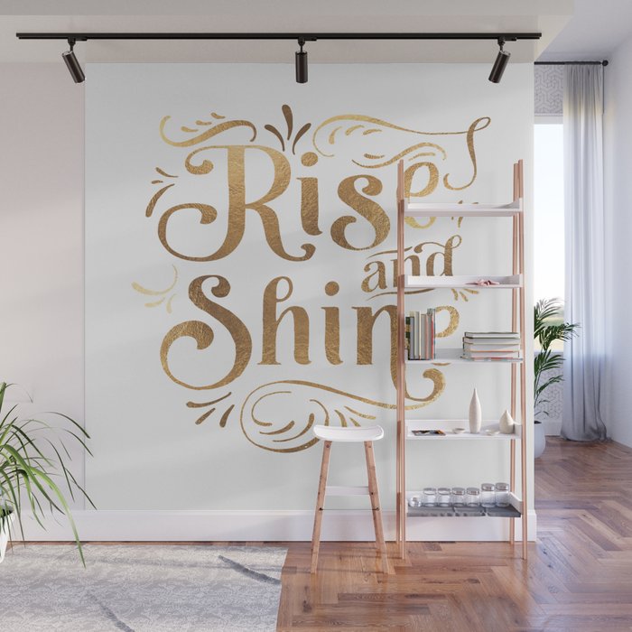 Rise And Shine Sign Bedroom Decor Home Decor Living Room Decor