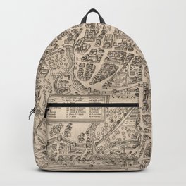 Vintage Map of Vicenza Italy (1588) Backpack | Vicenzaitalymap, Vicenzaitalyatlas, Vicensaitalyatlas, Venetocities, Vicenzaitaly, Vicensaatlas, Oldvicenzamap, Vicensaitalymap, Citiesofveneto, Antiquevicenzamap 