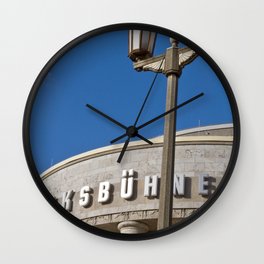 Volksbühne - theatre - Rosa-Luxemburg-Place - Berlin Wall Clock