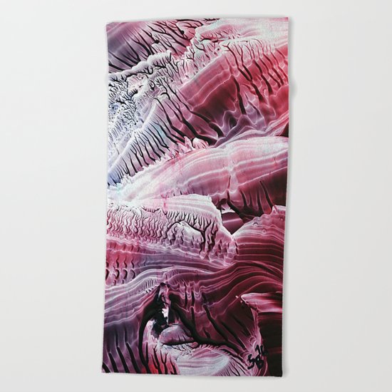 Fossils Beach Towel