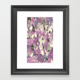 Purple Rain Framed Art Print