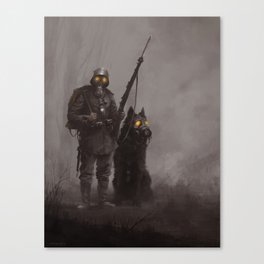 Infantryman Canvas Print