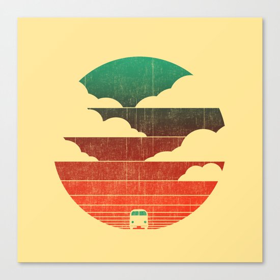 Go West Canvas Print
