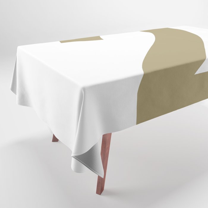 Number 2 (Sand & White) Tablecloth
