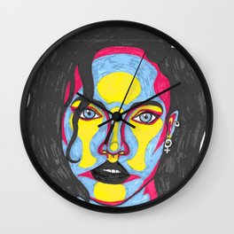 Just a Pretty Face Wall Clock