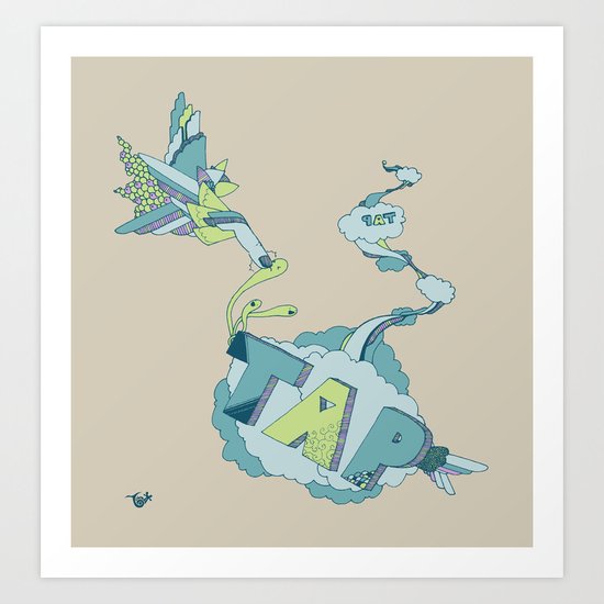 Tap Art Print